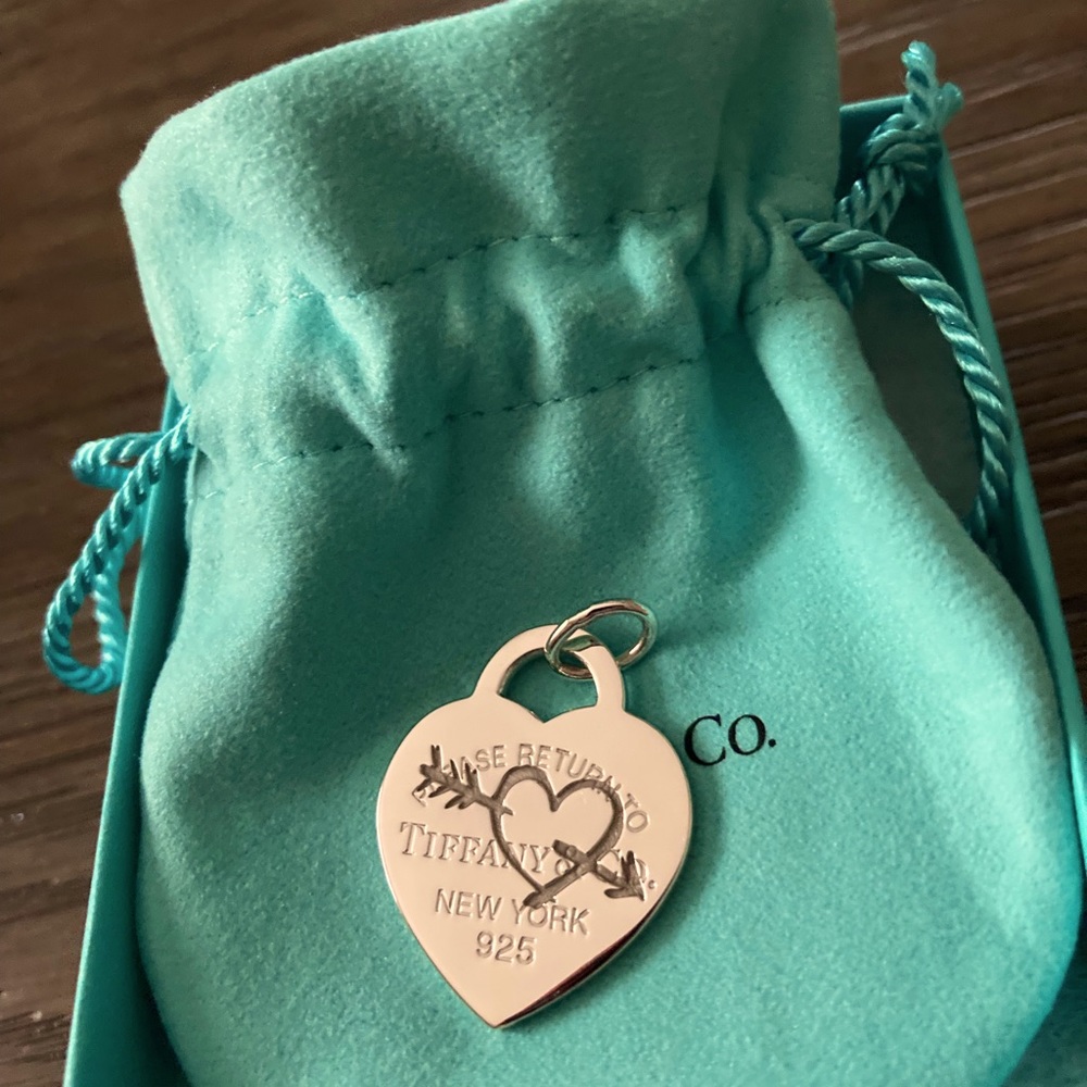 Tiffany & Co. Silver Heart Charm